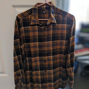 Uniqlo Men's Flannel Shirt - Large